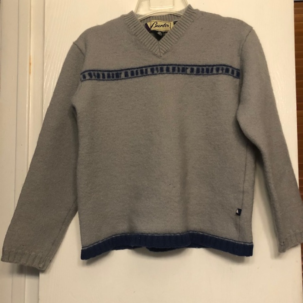 Barton Snowboard Sweater-  100% Wool-Super Warm!!